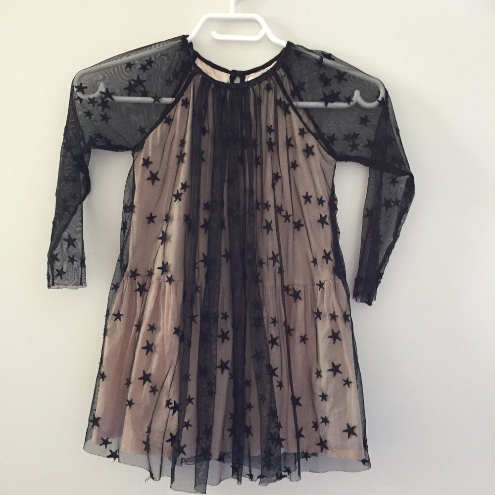 Stella McCartney Misty Star Tulle Girls Dress